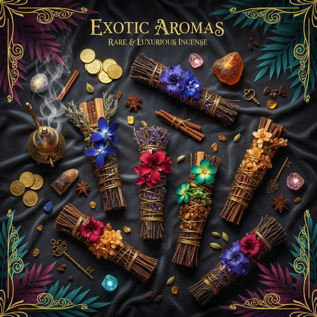 Exotic Incense Bundle 10-Pack by DD's Skin Care Plug