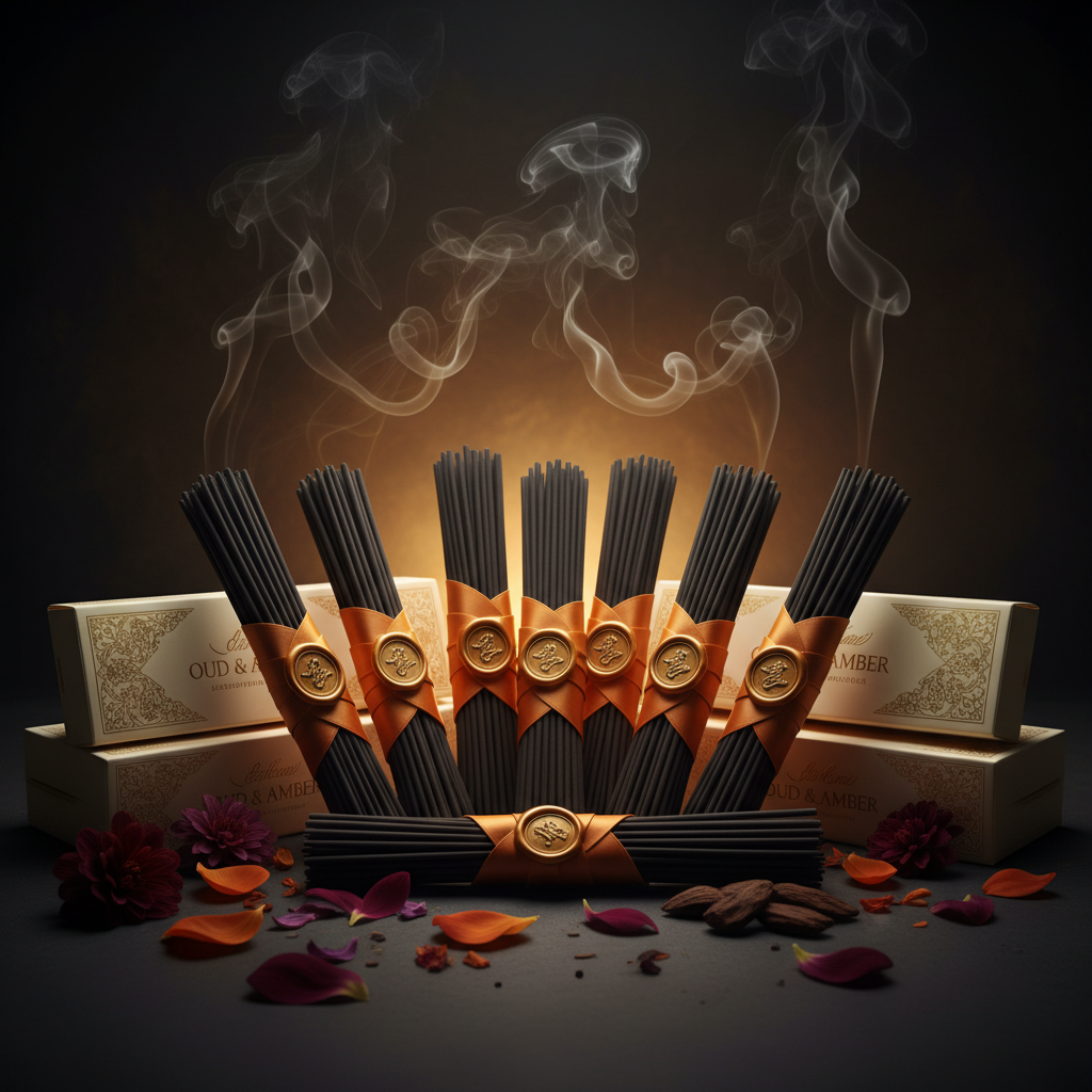 Exclusive Set of 12 Premium Perfume Incense Bundles by DD's Skin Care Plug